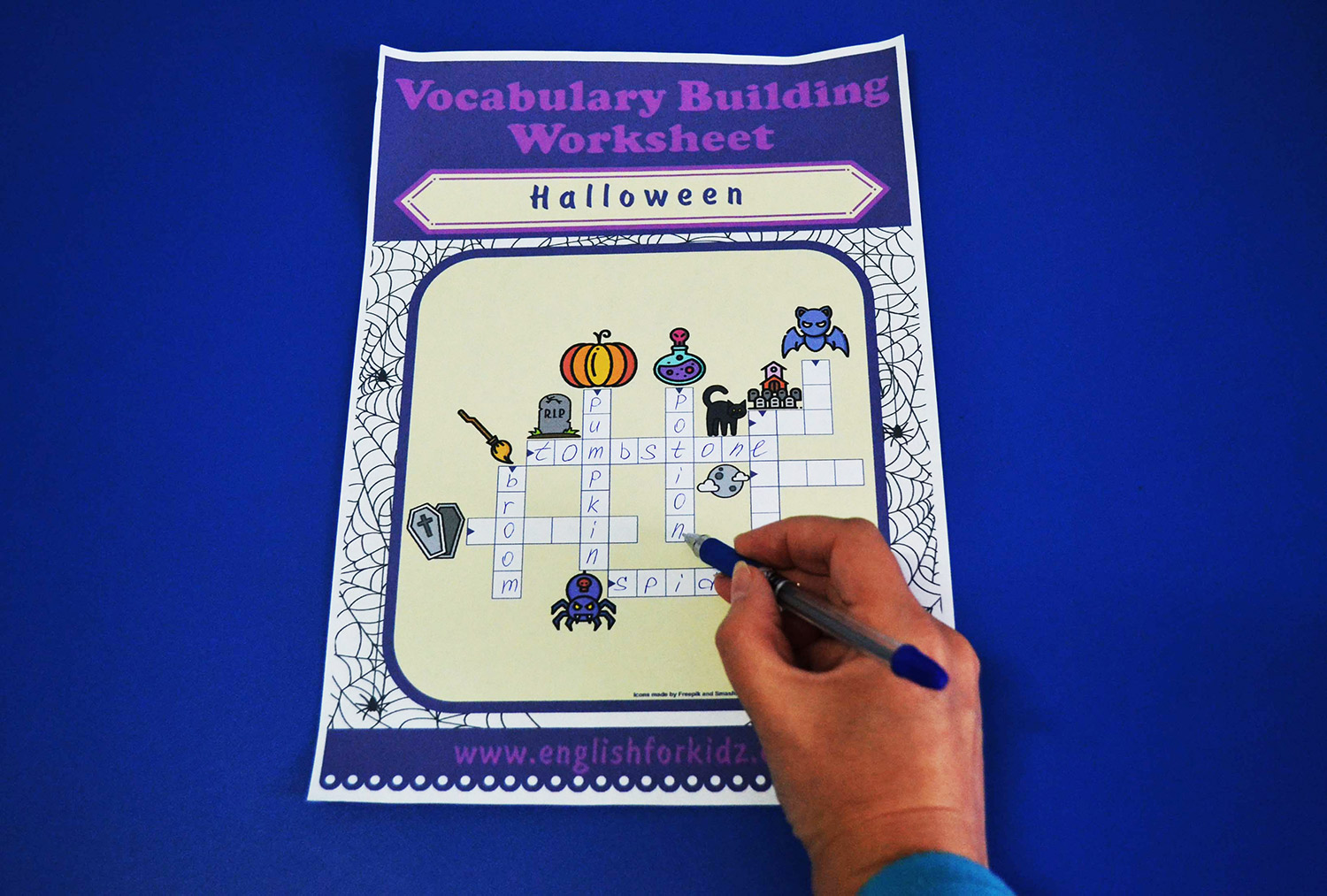 Printable Halloween Crossword Puzzles