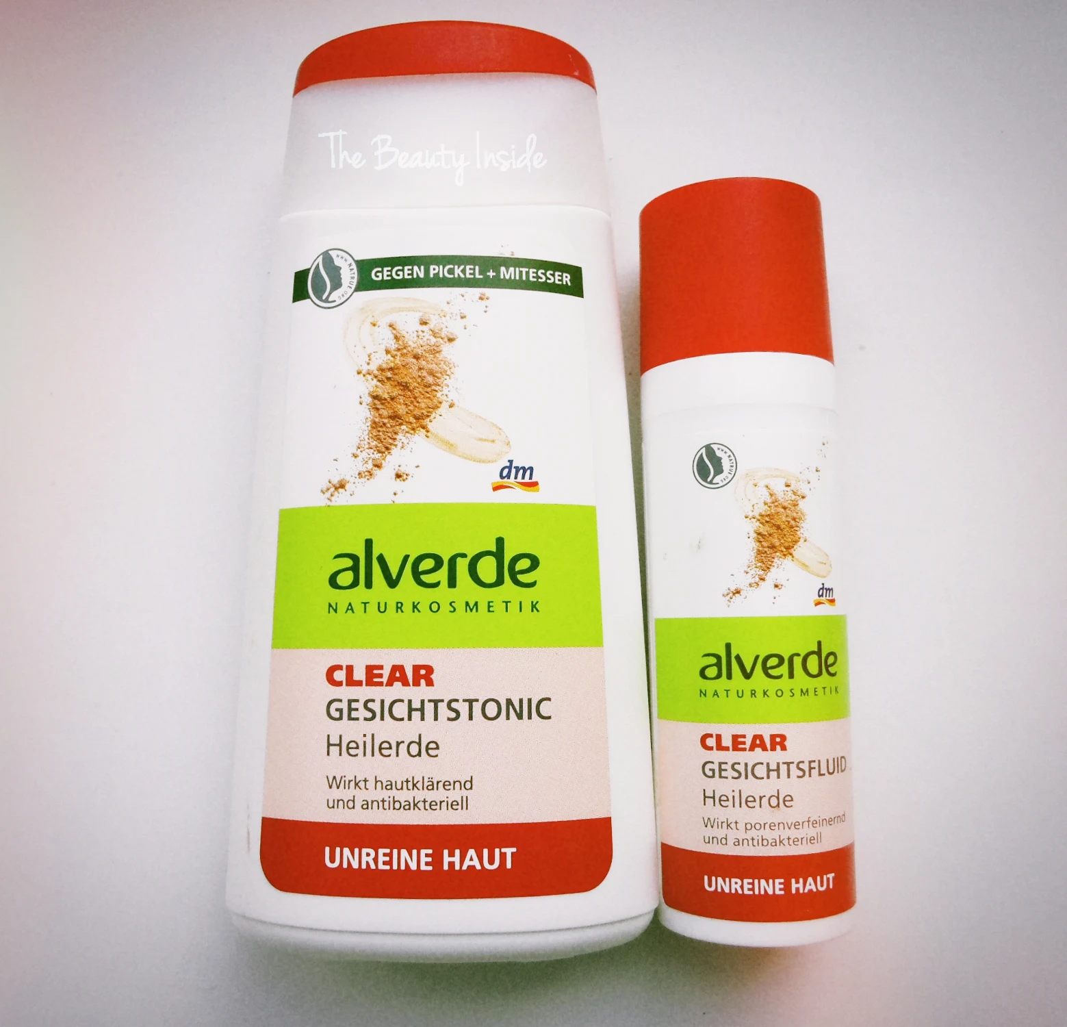 two skin care products by alverde
