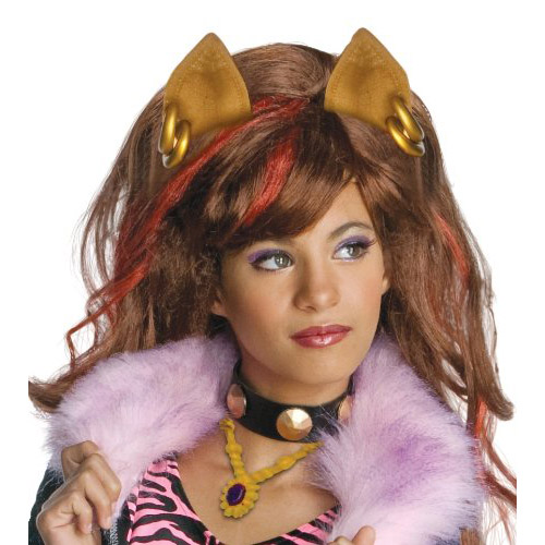 Monster High Rubie's Clawdeen Wolf Wig Child Costume MH Merch