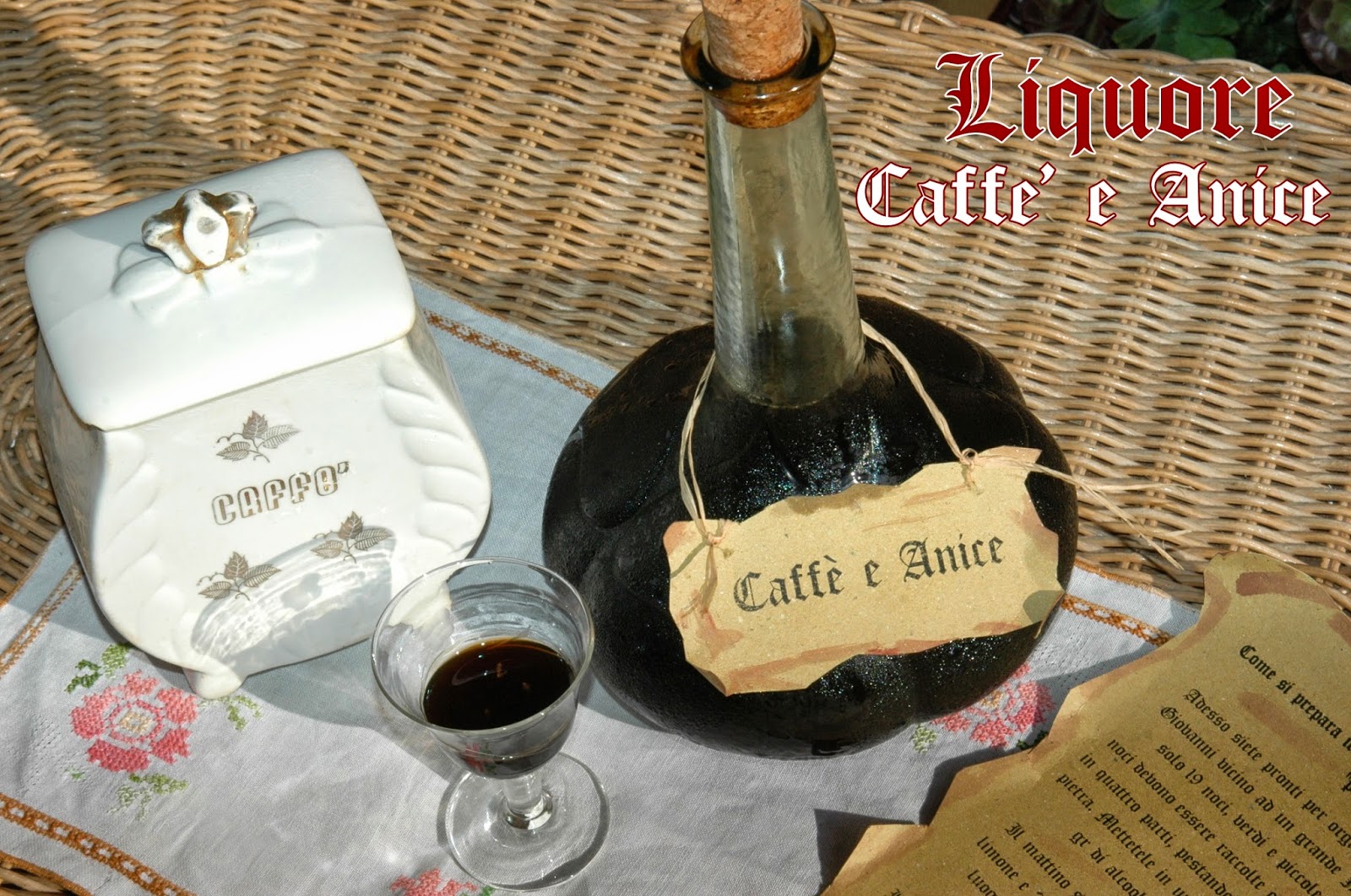 liquore caffè e anice