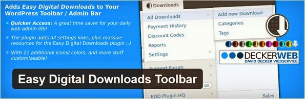 EDD toolbar plugin