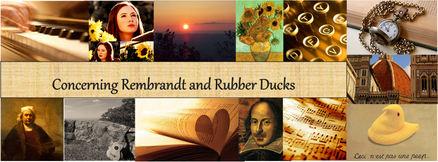 Concerning Rembrandt and Rubber Ducks