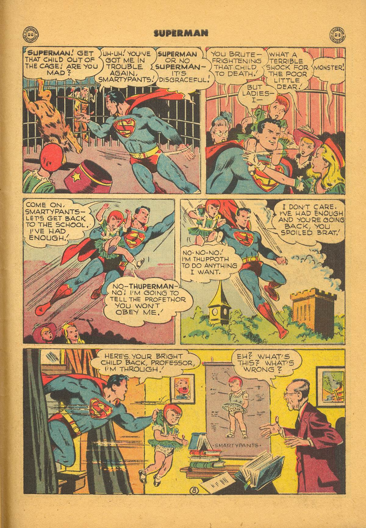 Read online Superman (1939) comic -  Issue #56 - 45