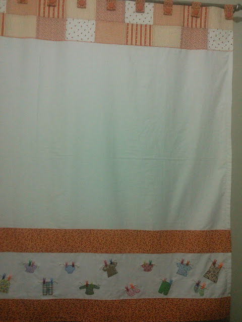 Ateliê Etc & Tal: Cortina para lavanderia