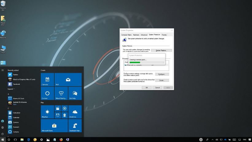 Cara Recovery Windows 10 Dengan System Restore Point - Gallery Tekno