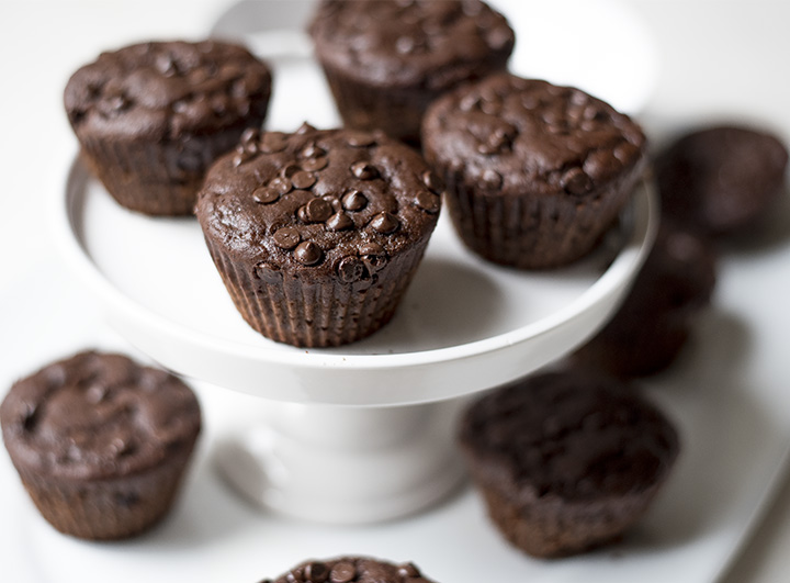Protein Treats By Nicolette Double Chocolate Fudge Muffins