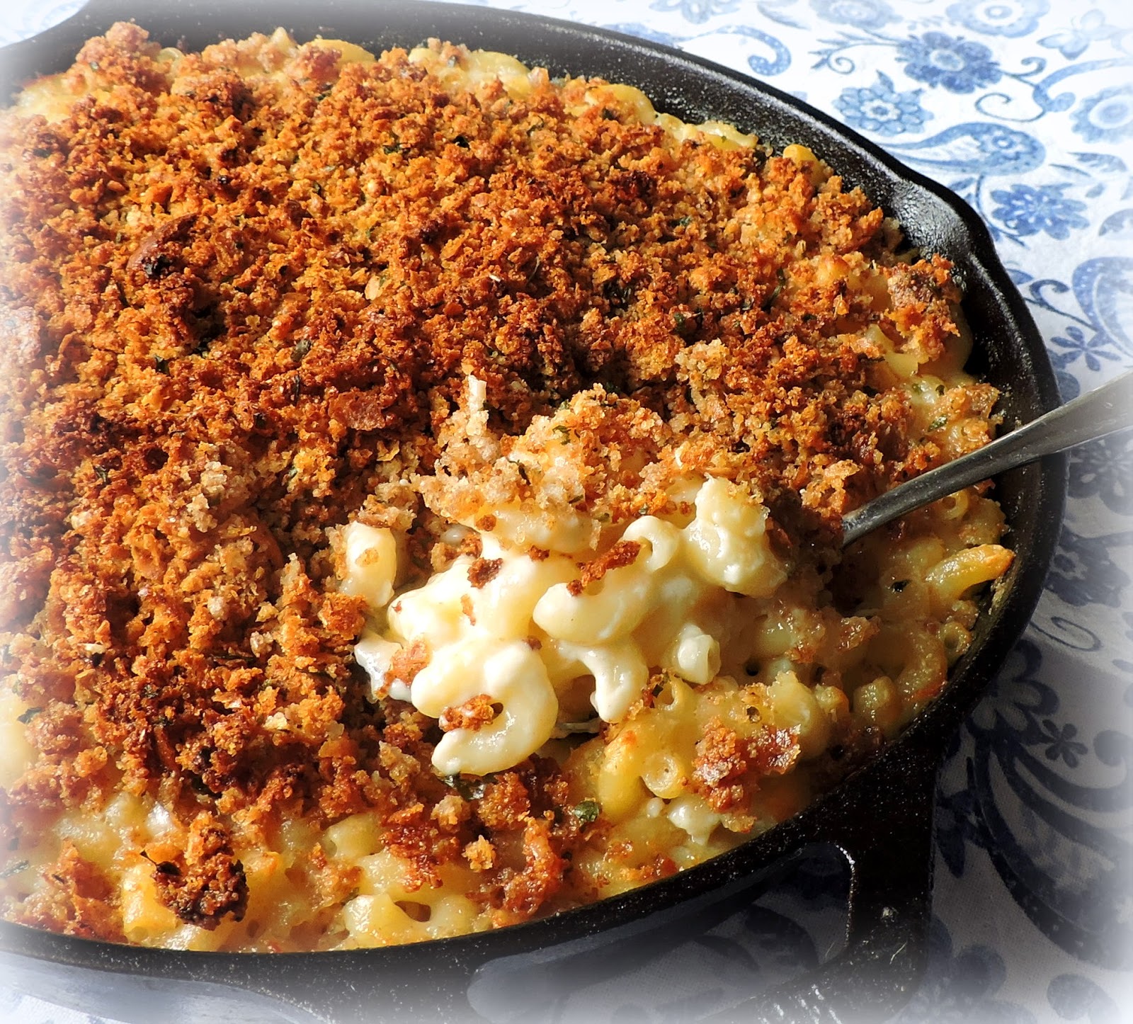 Baked Mac & Cheese with a Crispy Crumb Topping The English Kitchen