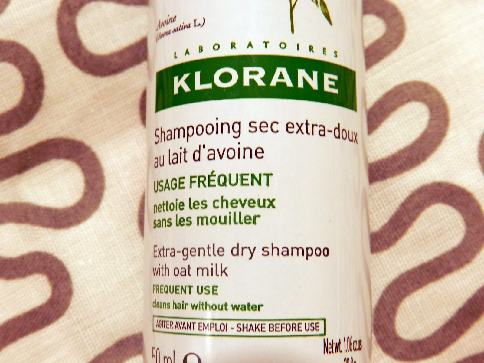 Klorane Extra-Gentle Dry Shampoo with Oat Milk