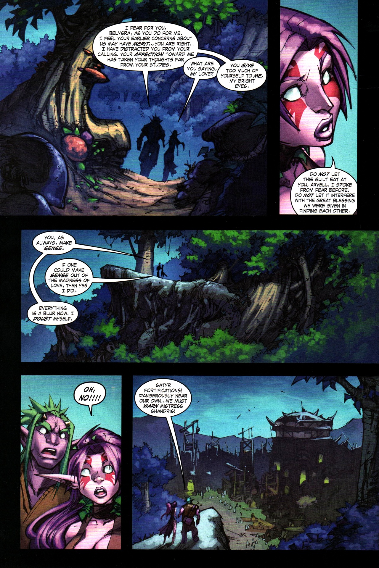 Read online World of Warcraft: Curse of the Worgen comic -  Issue #2 - 24