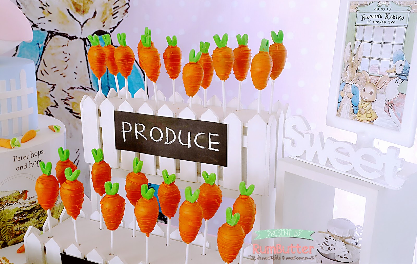 Rumbutter Sweet Corner & Dessert Table Kimiko's 2nd Birthday Sweet