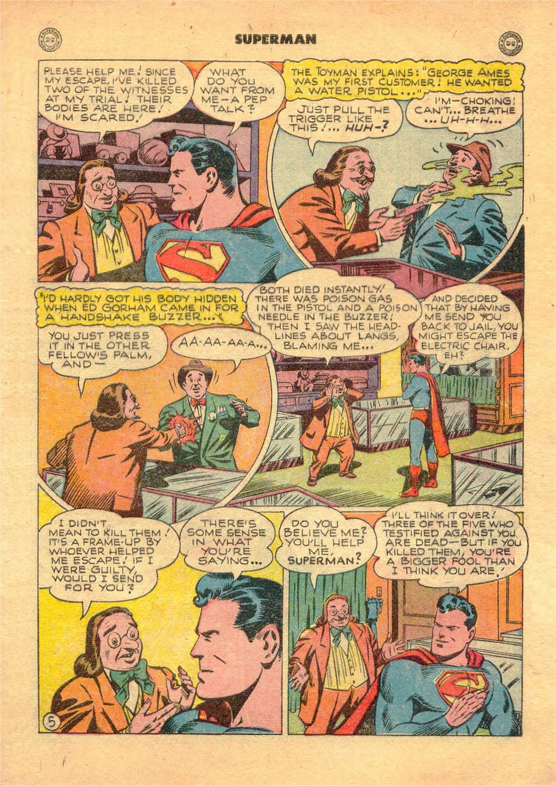 Read online Superman (1939) comic -  Issue #49 - 6