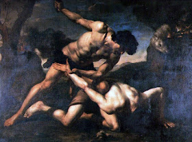 Orazio Riminaldi, "Cain and Abel", 17th Century