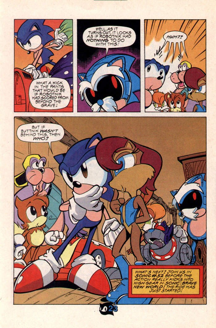 Read online Sonic The Hedgehog comic -  Issue #51 - 27