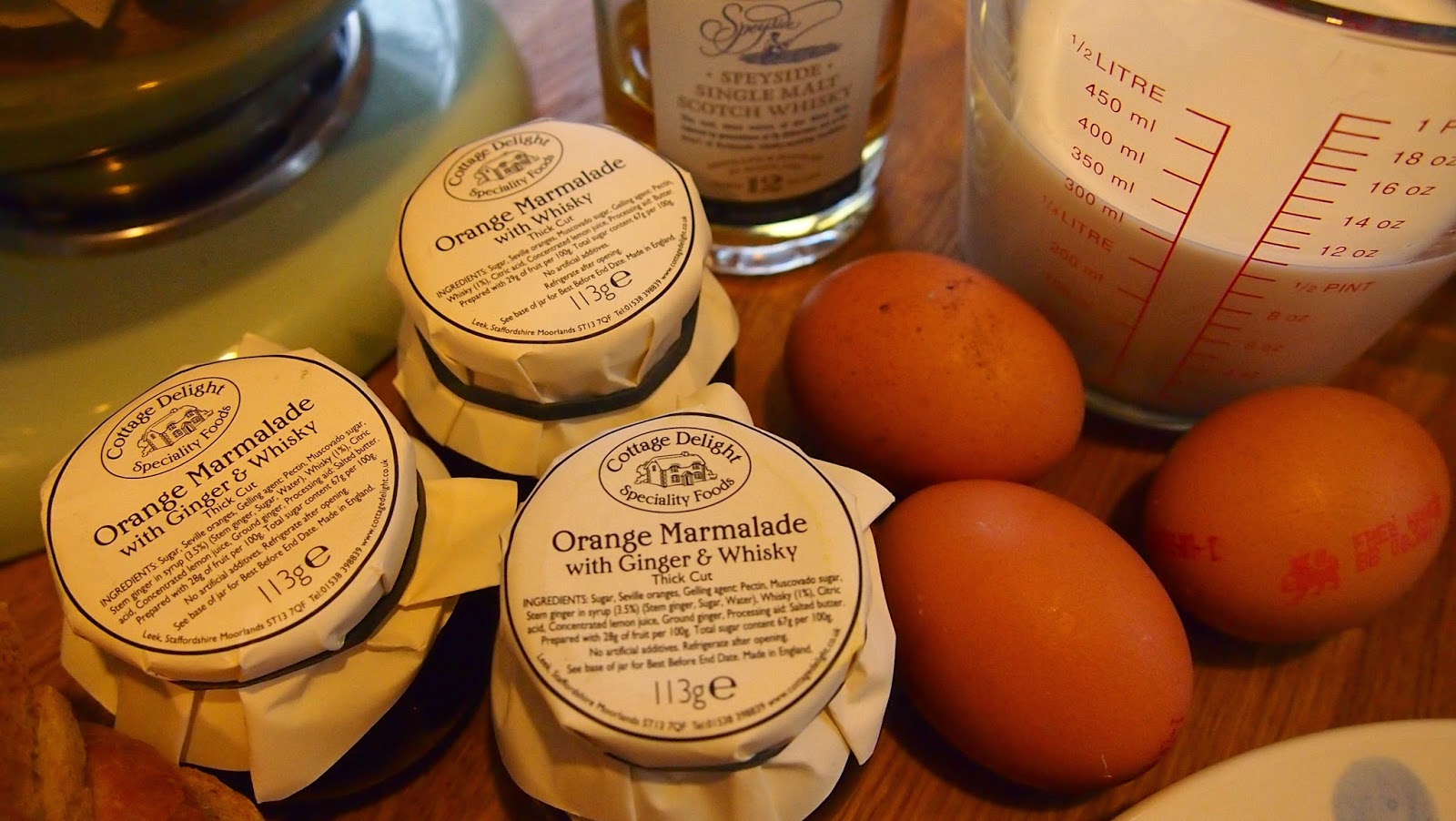 Marmalade and Whisky Bread and Butter Pudding The Hearty Home