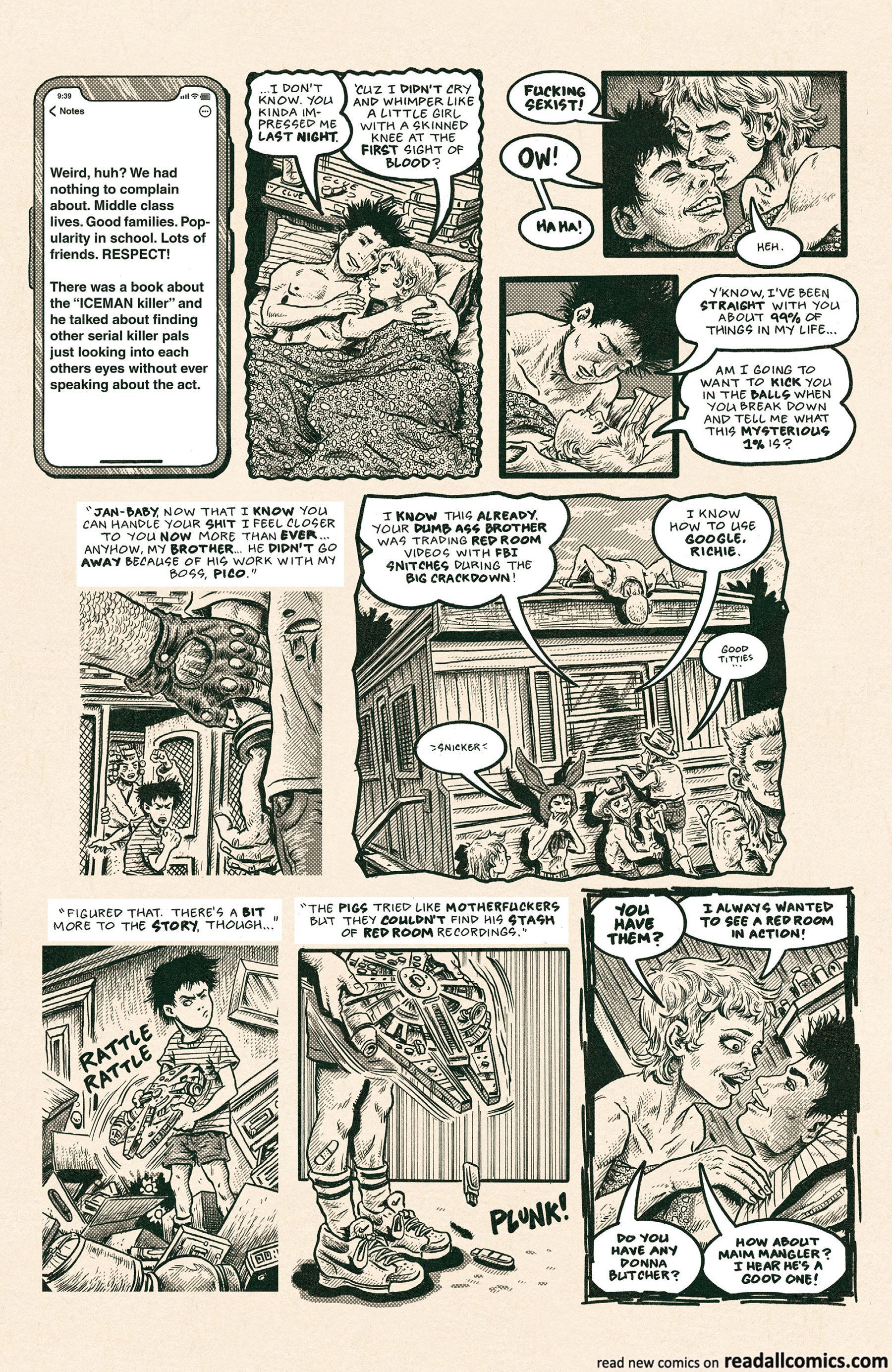 Red Room: Trigger Warnings chapter 2 page 7