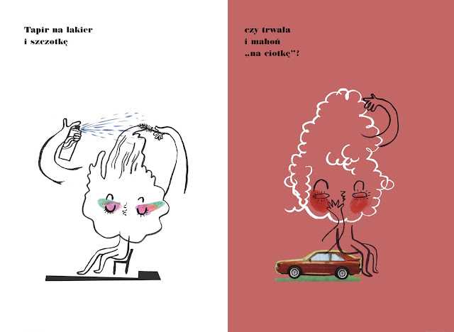 Polska Ilustracja Dla Dzieci Nowość U Fryzjera