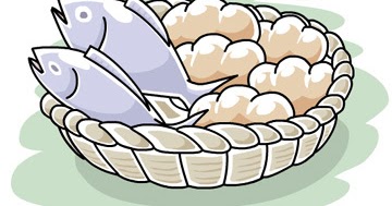 LANDEP.WAP: 5 ROTI + 2 IKAN = 5000 + 12 KERANJANG