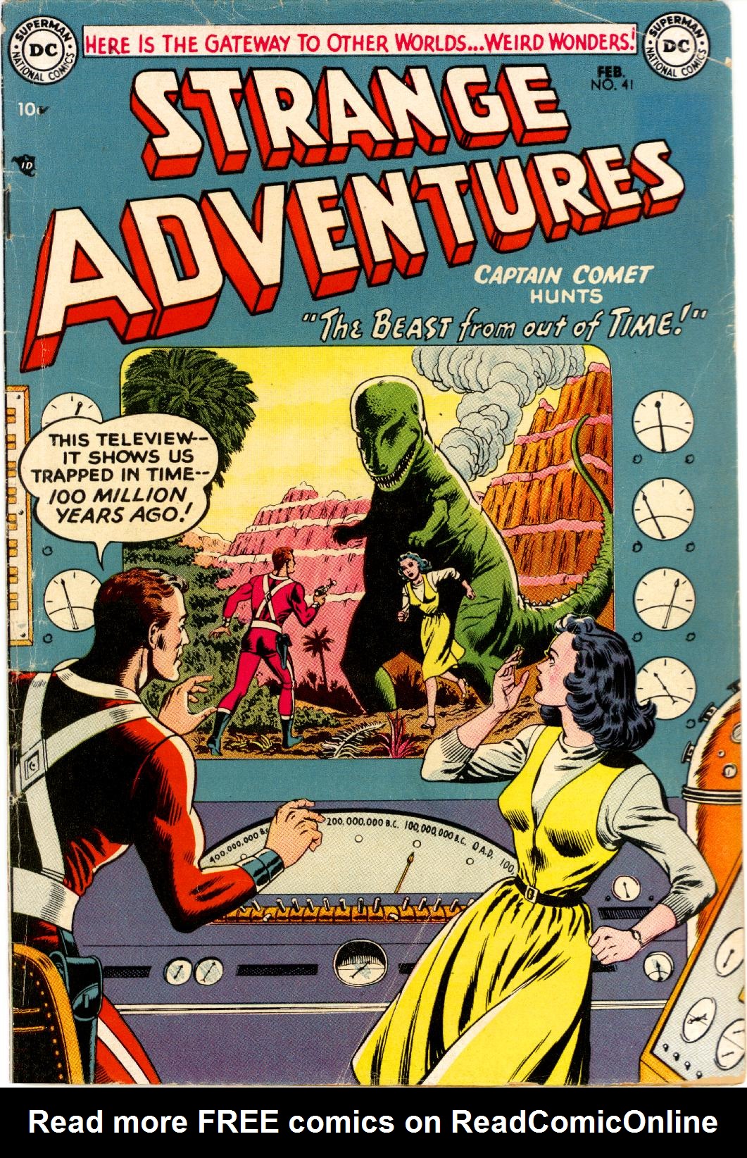 Read online Strange Adventures (1950) comic -  Issue #41 - 1