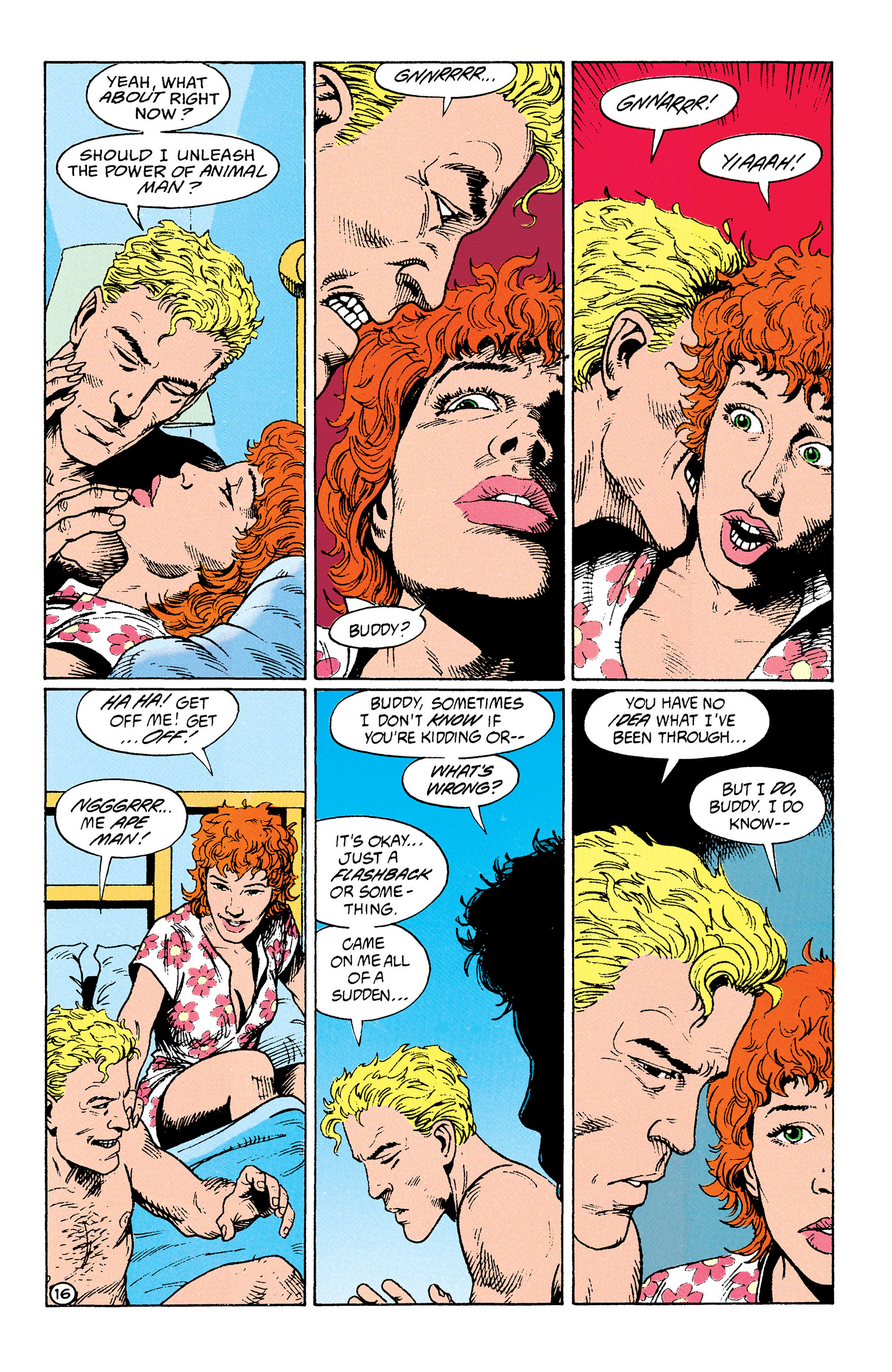 Read online Animal Man (1988) comic -  Issue #33 - 17
