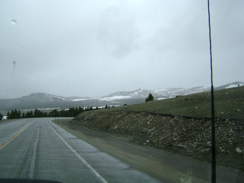 Our Travel Blog Snow in Cody, Wyoming