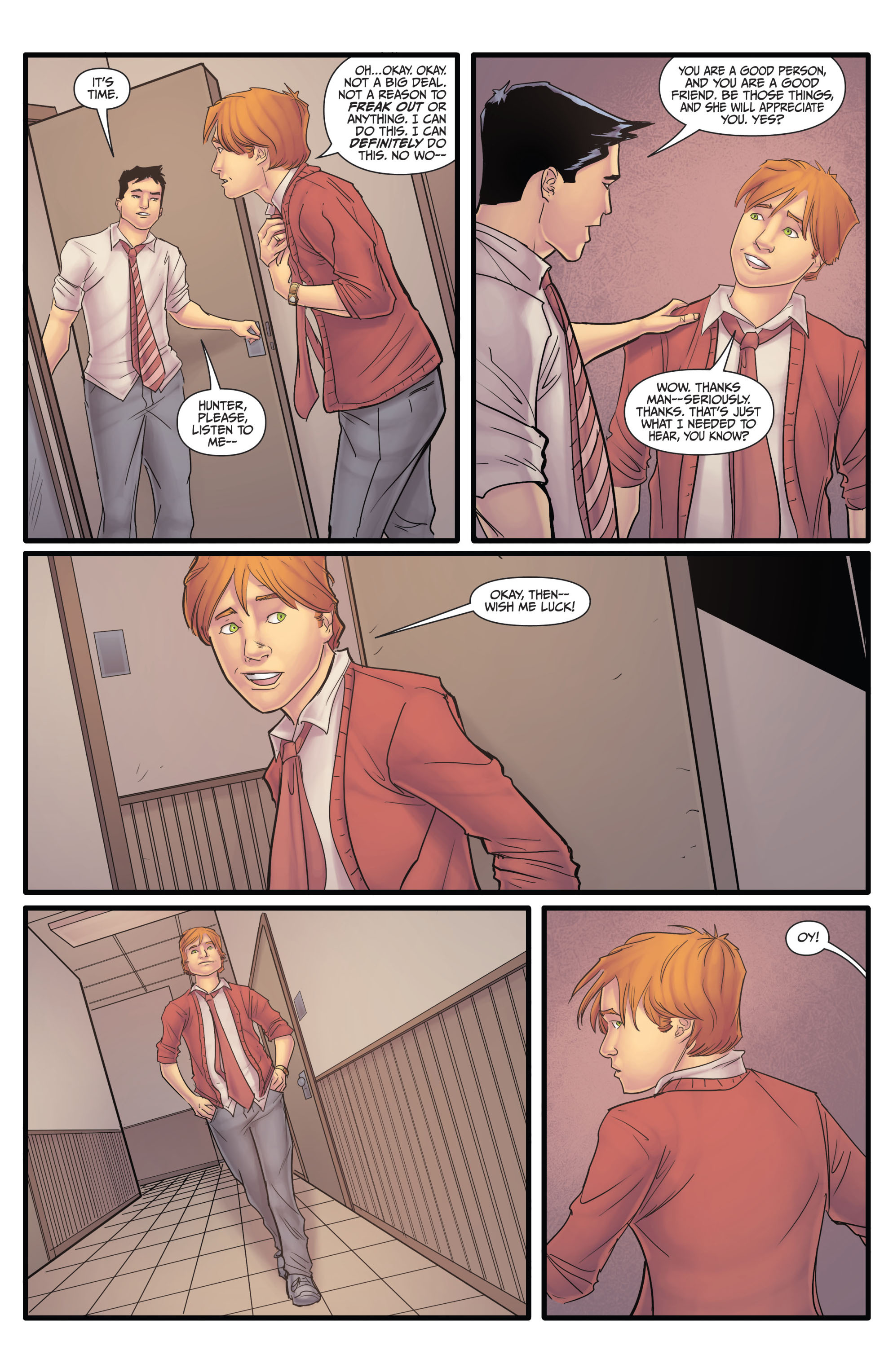 Read online Morning Glories comic -  Issue # _TPB 2 - 49