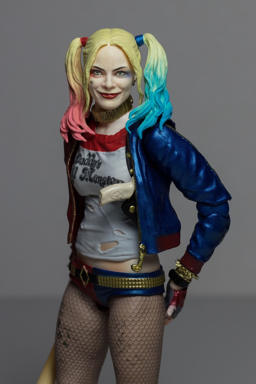 Harley Quinn Action Figure Shfiguarts Model Collectible 3 Heads Dc