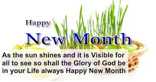 happy new month everyone