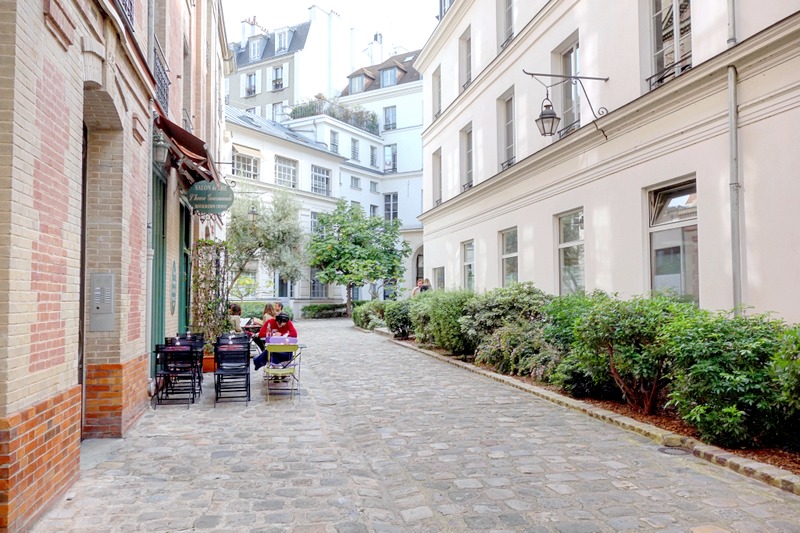 Paris Passage Dauphine, échappée verdoyante à SaintGermaindesPrés