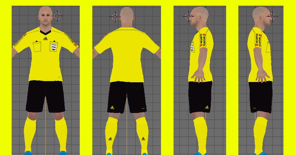 GC_90 PES 2017 LaLiga Santander Referee Kit season 2016/17 (UPDATE