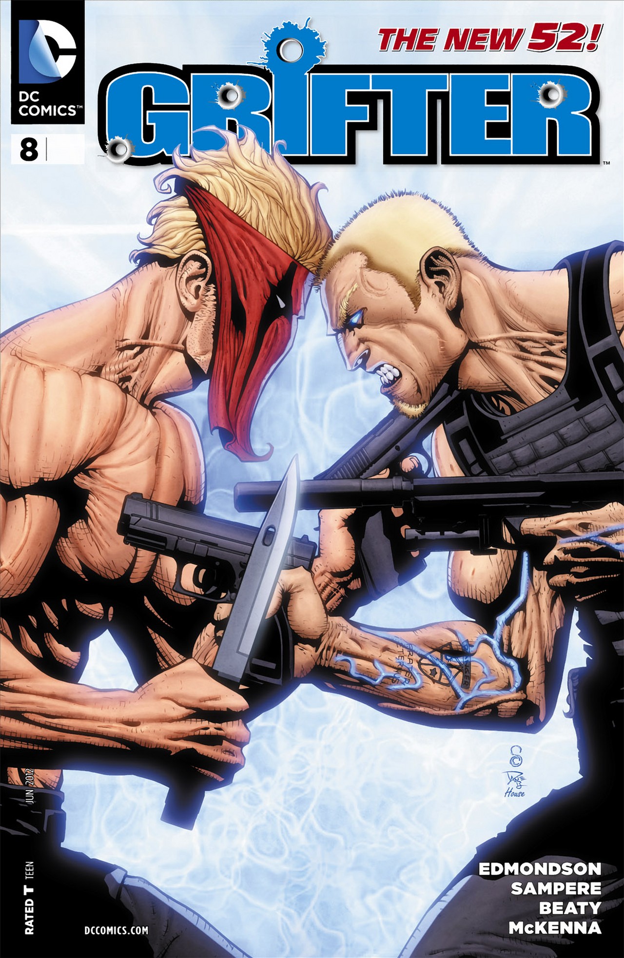 Read online Grifter (2011) comic -  Issue #8 - 1