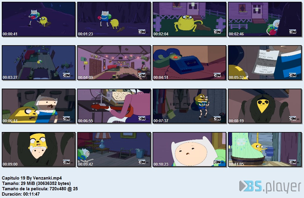 Hora de Aventura Temporada 3 [25/25][30MB] Mega Latino dfgd
