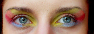 Rainbow Makeup Tęczowy makijaż krok 4 czwarty