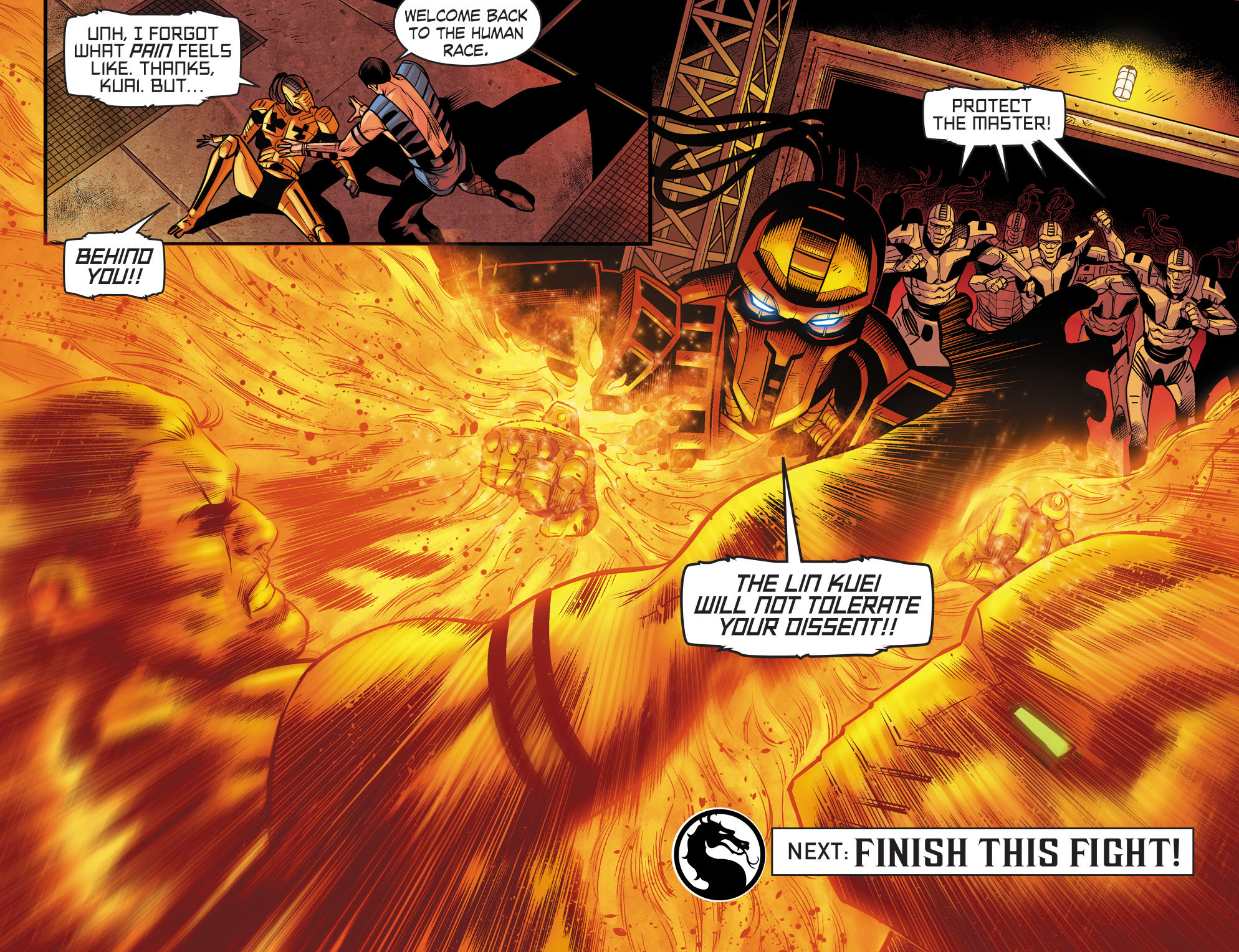 Read online Mortal Kombat X [I] comic -  Issue #35 - 23