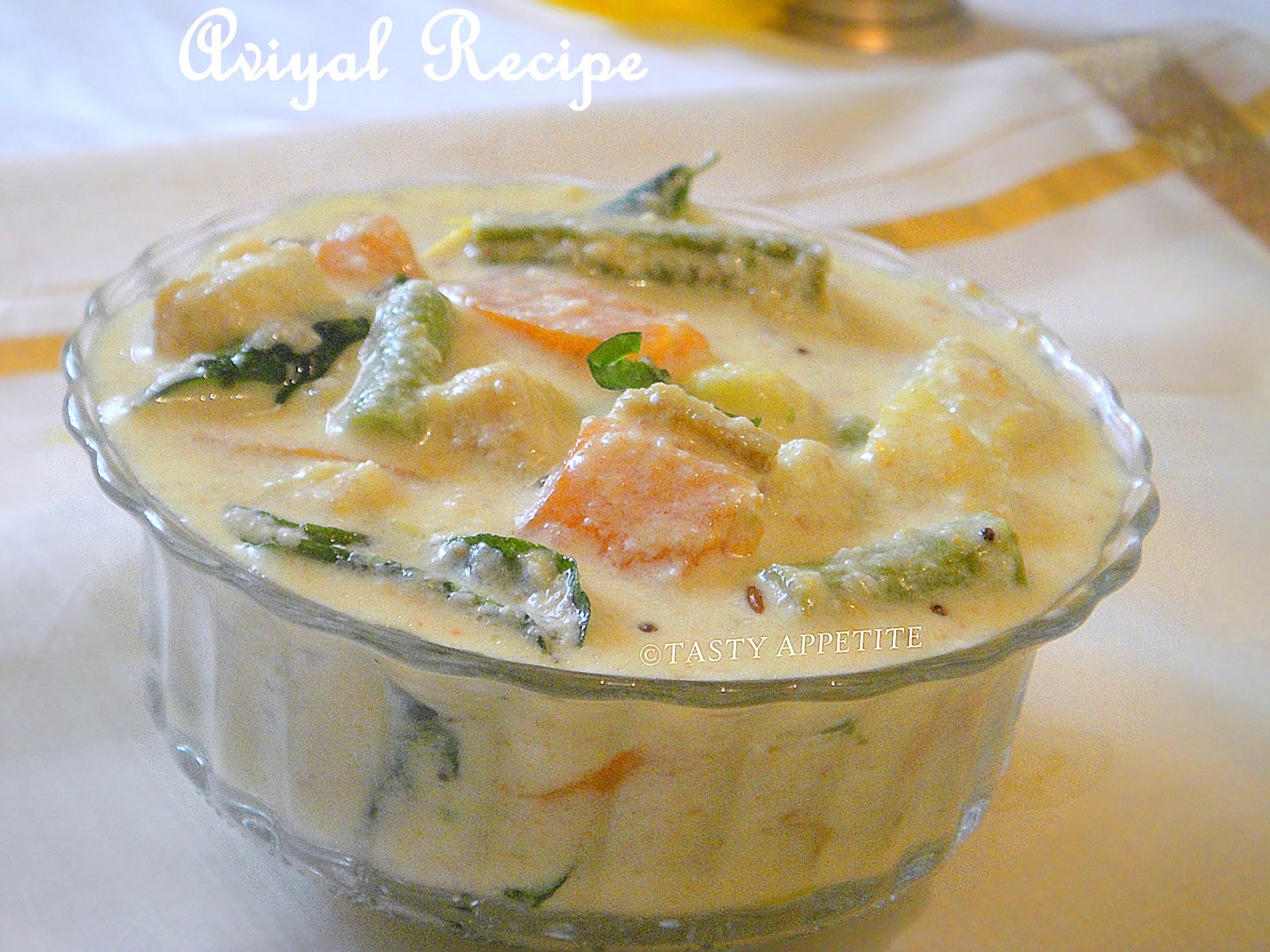How to make Aviyal /South Indian Avial Recipe / Step-by-Step: