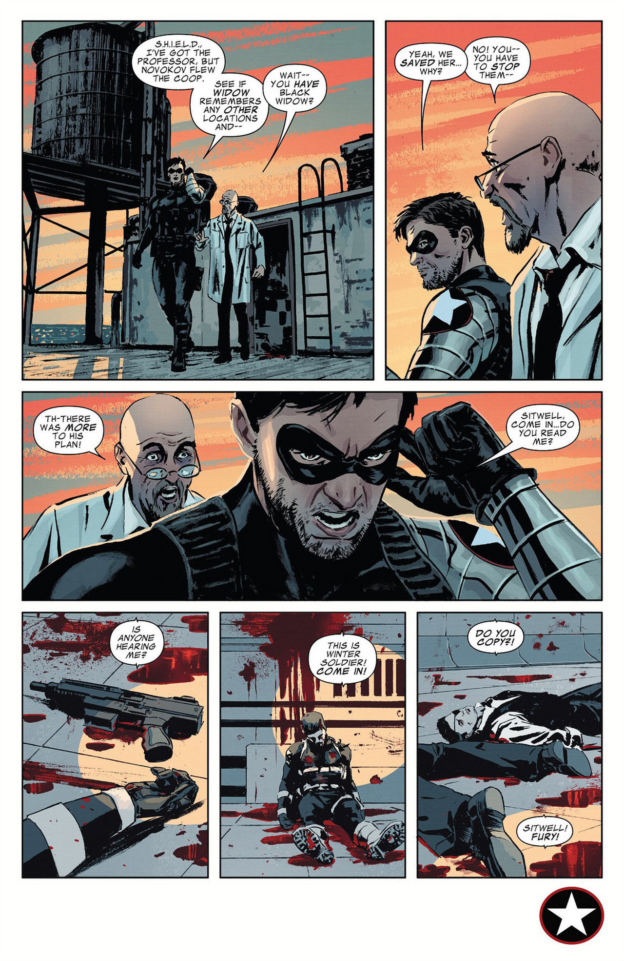 Read online Winter Soldier comic -  Issue #9 - 22