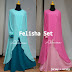Baju Gamis Muslim Model Terbaru Felisha Dress Almira 081372507000