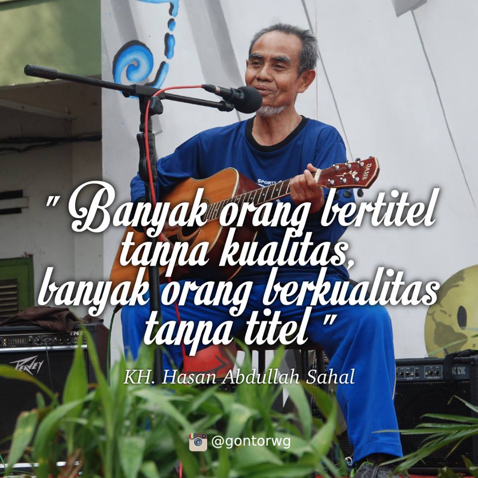 Gontor Wordgraphy: Mudir Quote