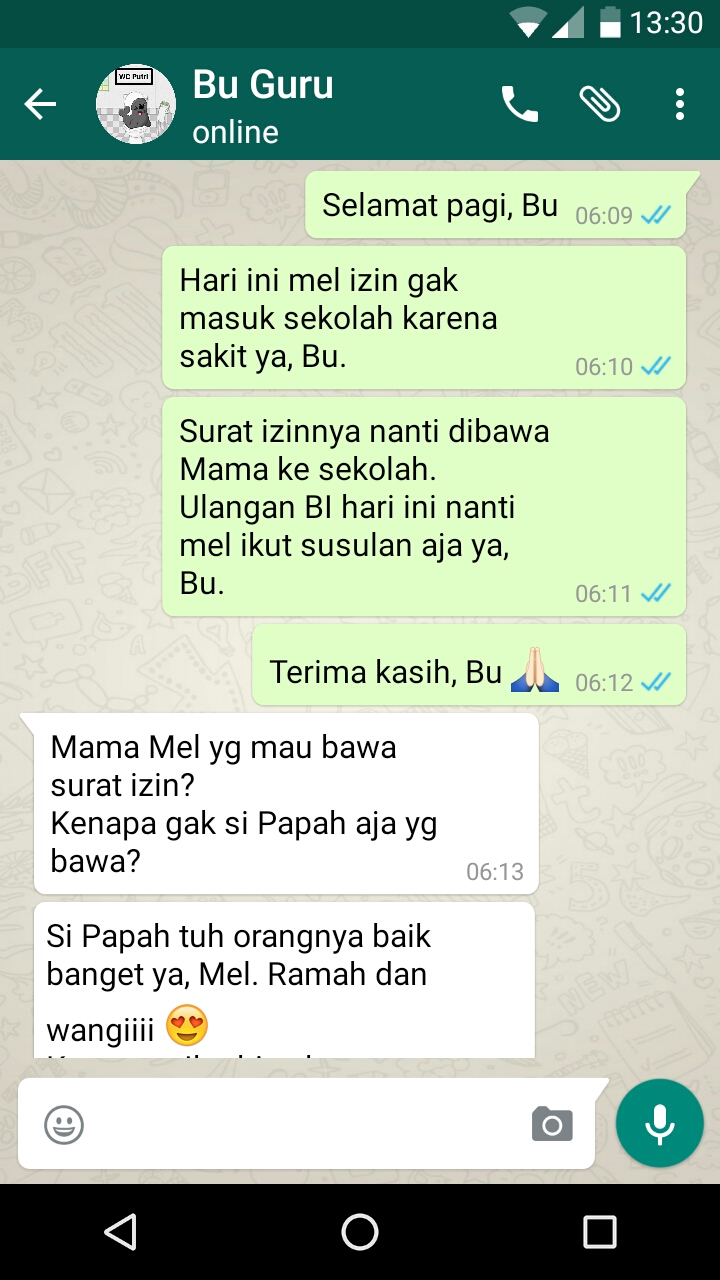 13 Tipe Ibu Guru Saat Muridnya Izin Gak Masuk Sekolah Karena