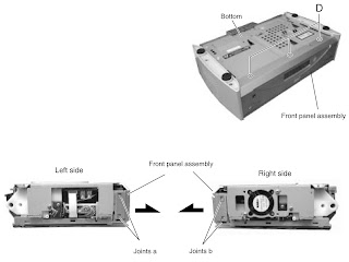 JVC  FS-SD5 - FS-SD7 - FS-SD9 - DISASSEMBLE PROCEDURE - COMPACT COMPONENT SYSTEM 