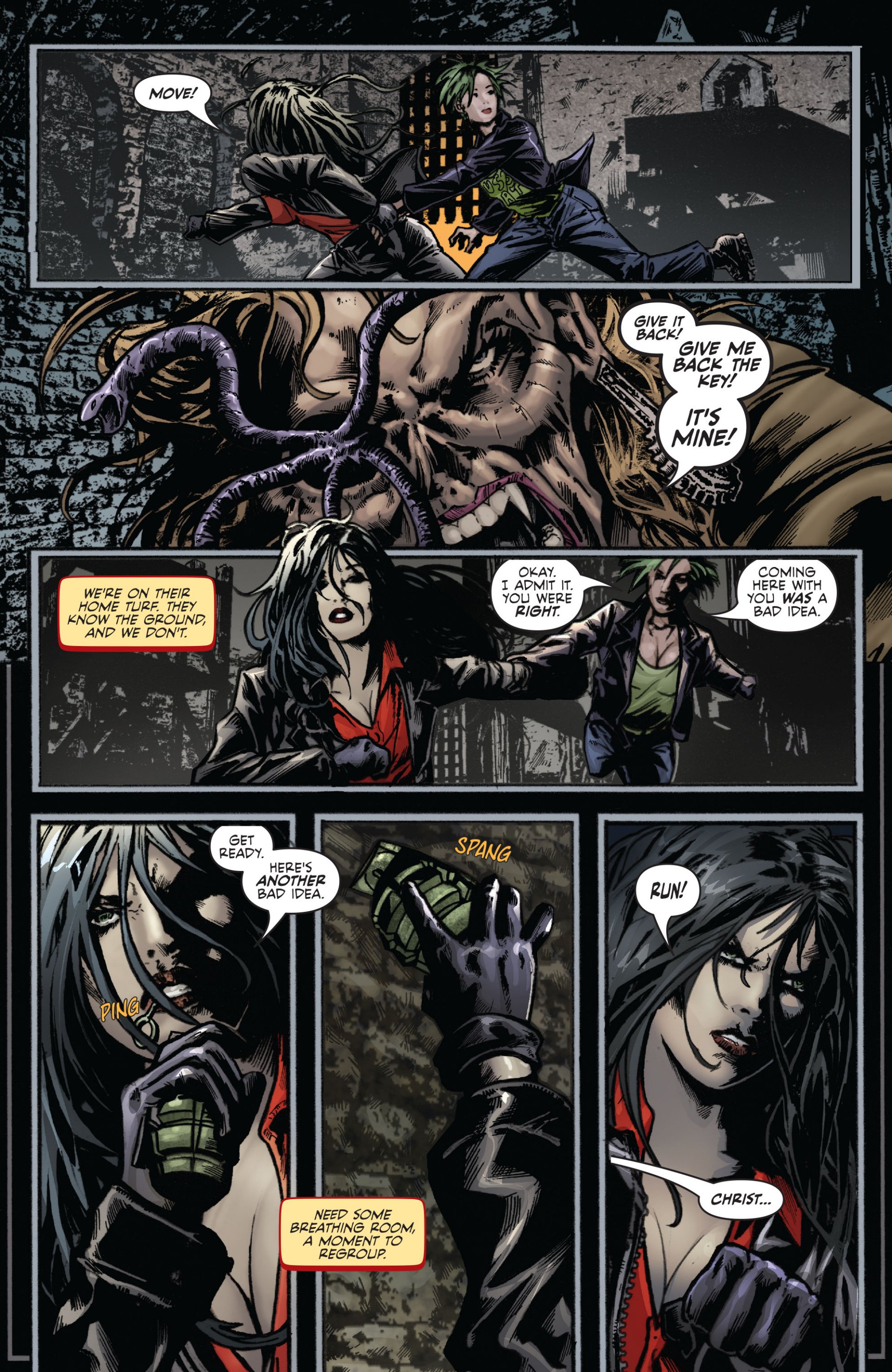 Read online Vampirella (2010) comic -  Issue #4 - 12