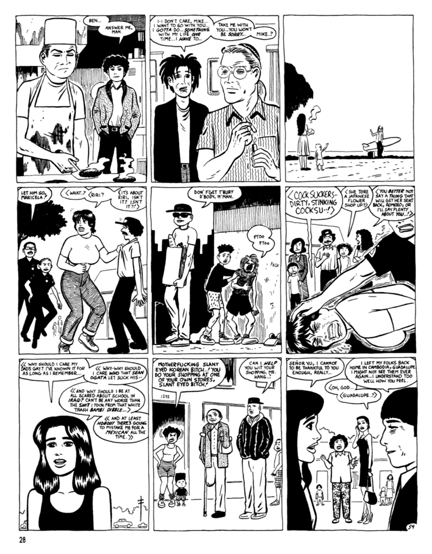 Read online Love and Rockets (1982) comic -  Issue #39 - 30