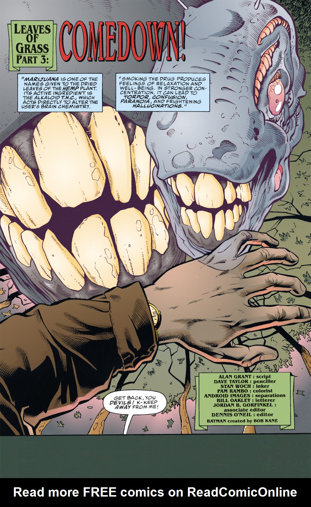 Read online Batman: Shadow of the Bat comic -  Issue #58 - 2