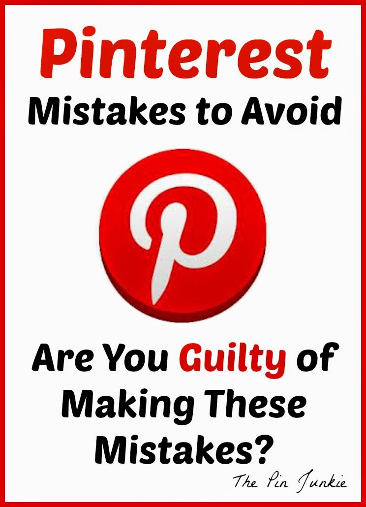 What not to do on Pinterest?