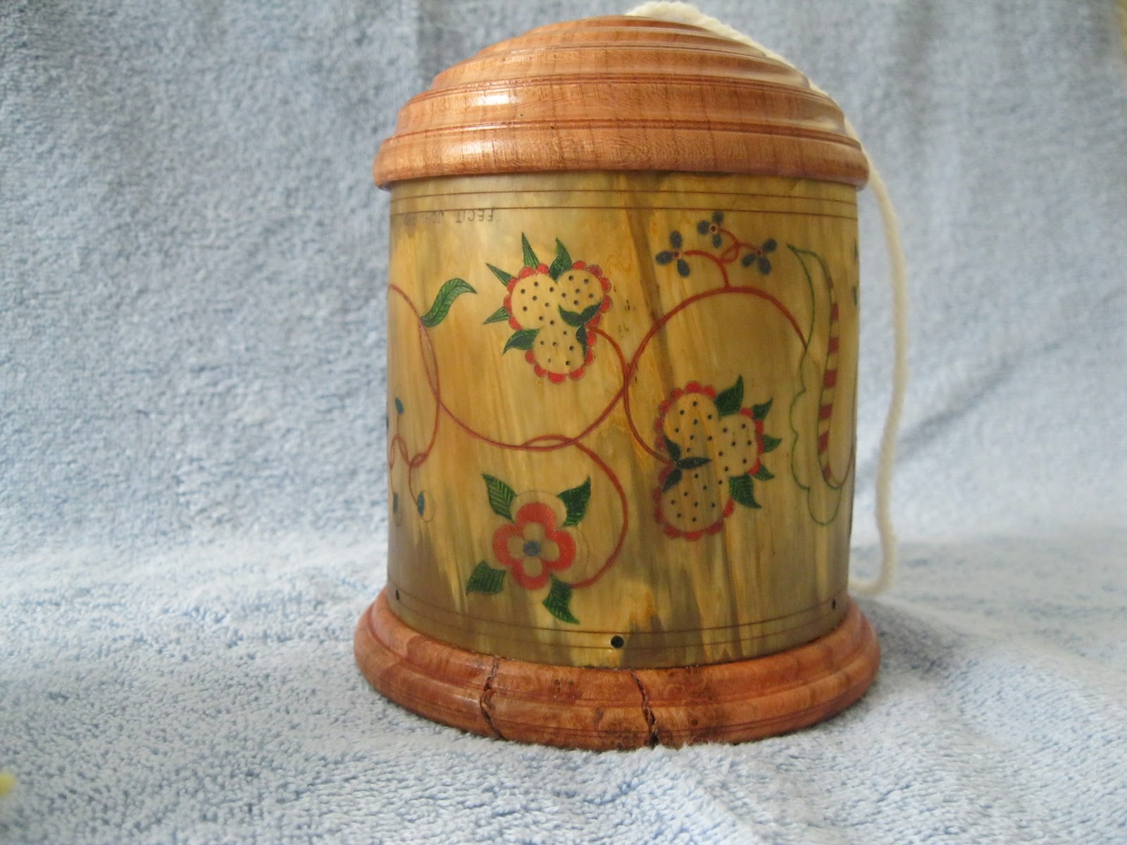 Contemporary Makers Horn Yarn Boxes by John Proud