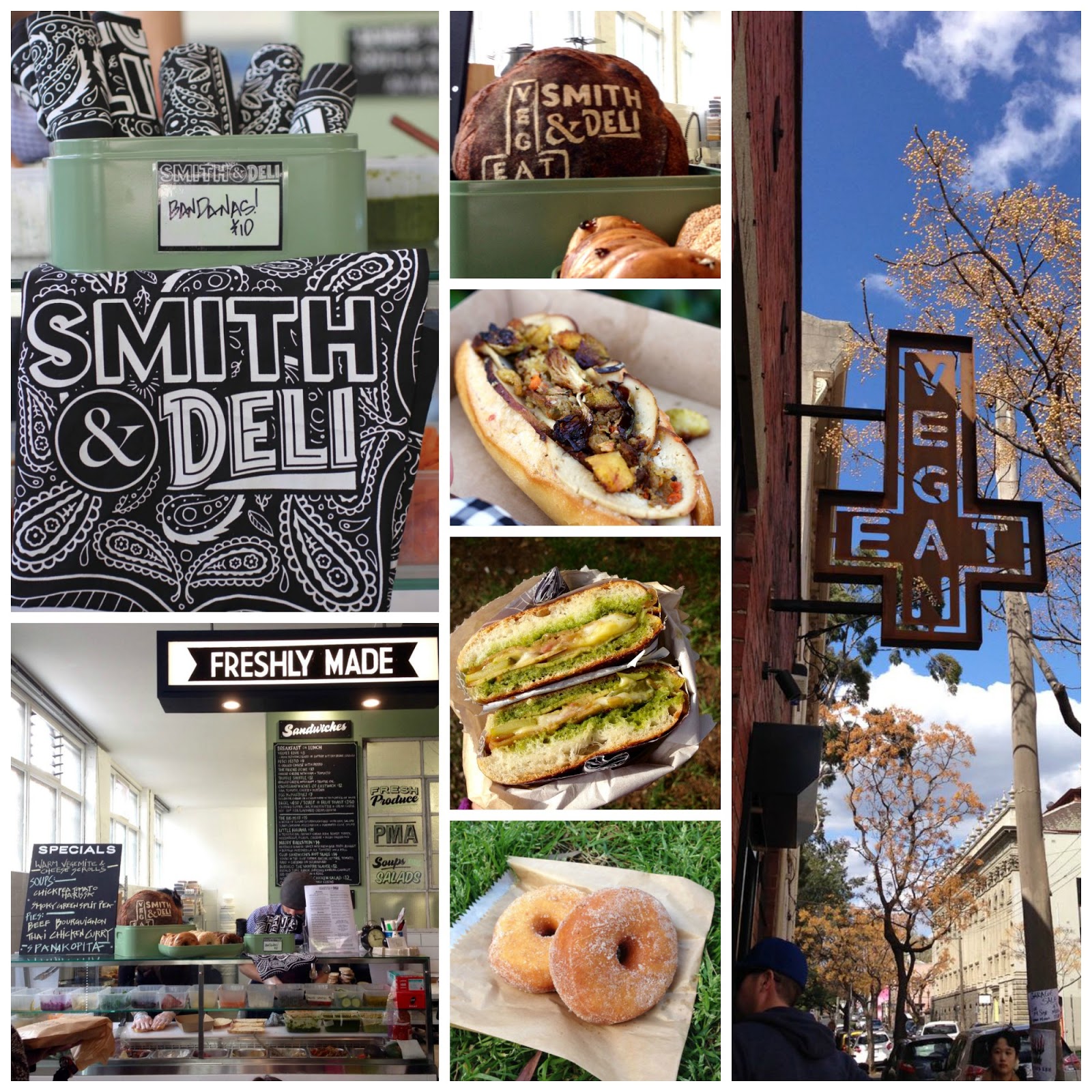 Green Gourmet Giraffe Smith & Deli a vegan sandwich bar in Fitzroy