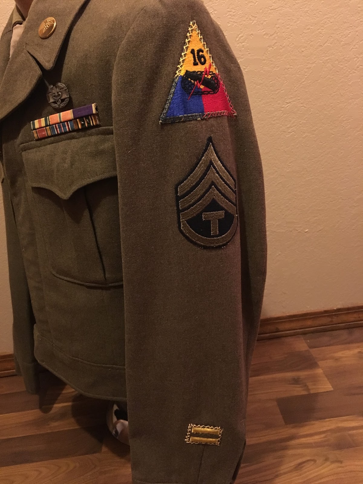 Highly Decorated 102nd Division Combat Medic Uniform! Silver Star ...