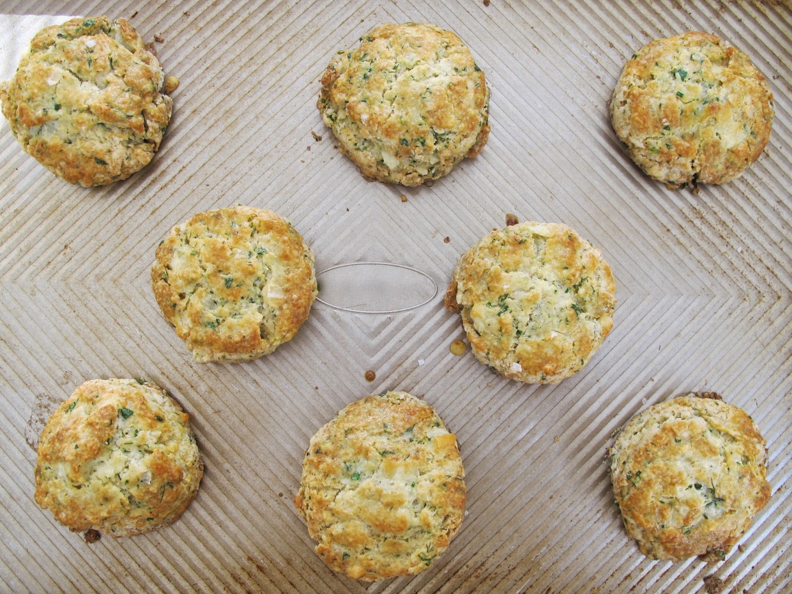 Kitchen Sink Diaries Cheddar & Herb Biscuits