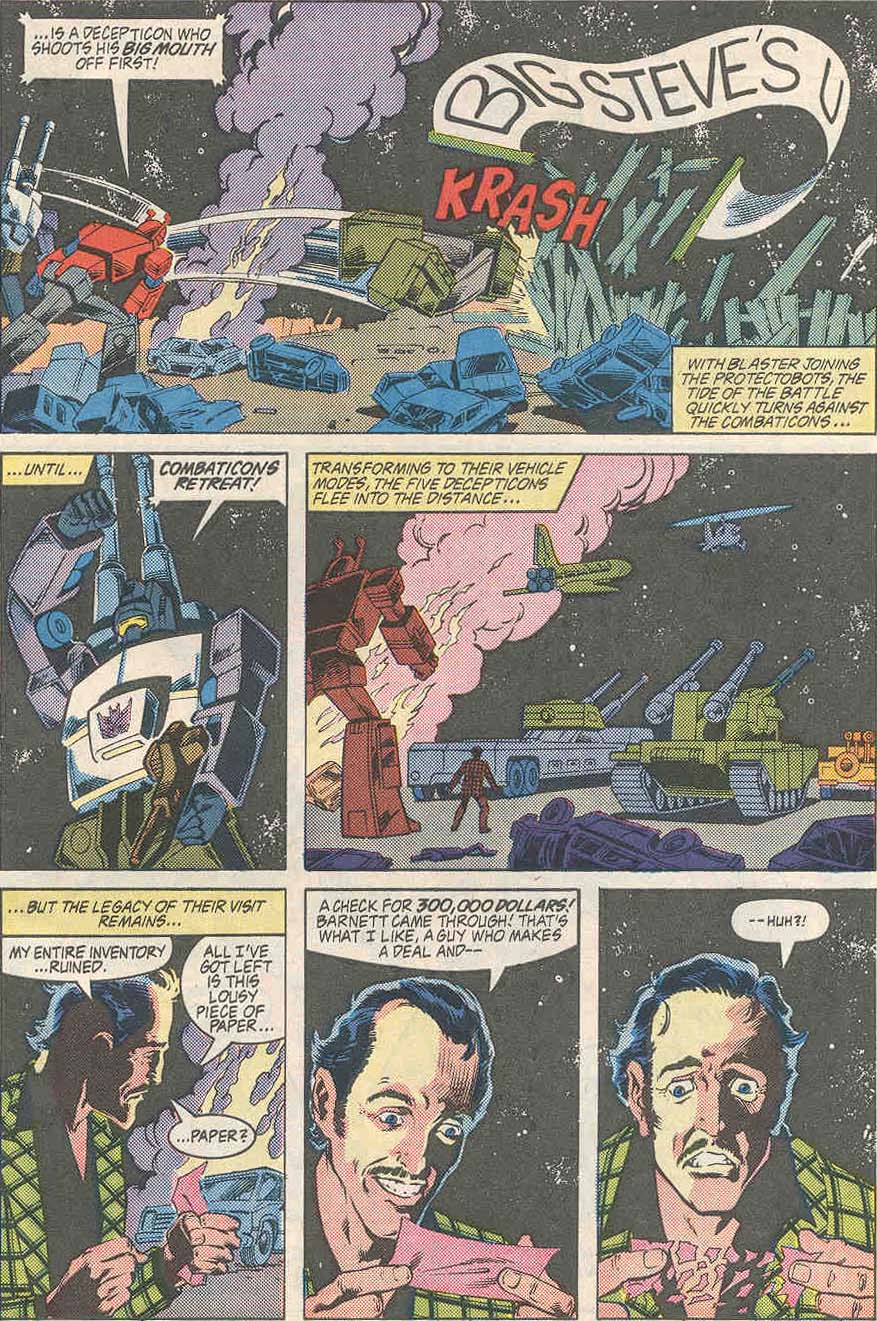 The Transformers (1984) issue 32 - Page 22