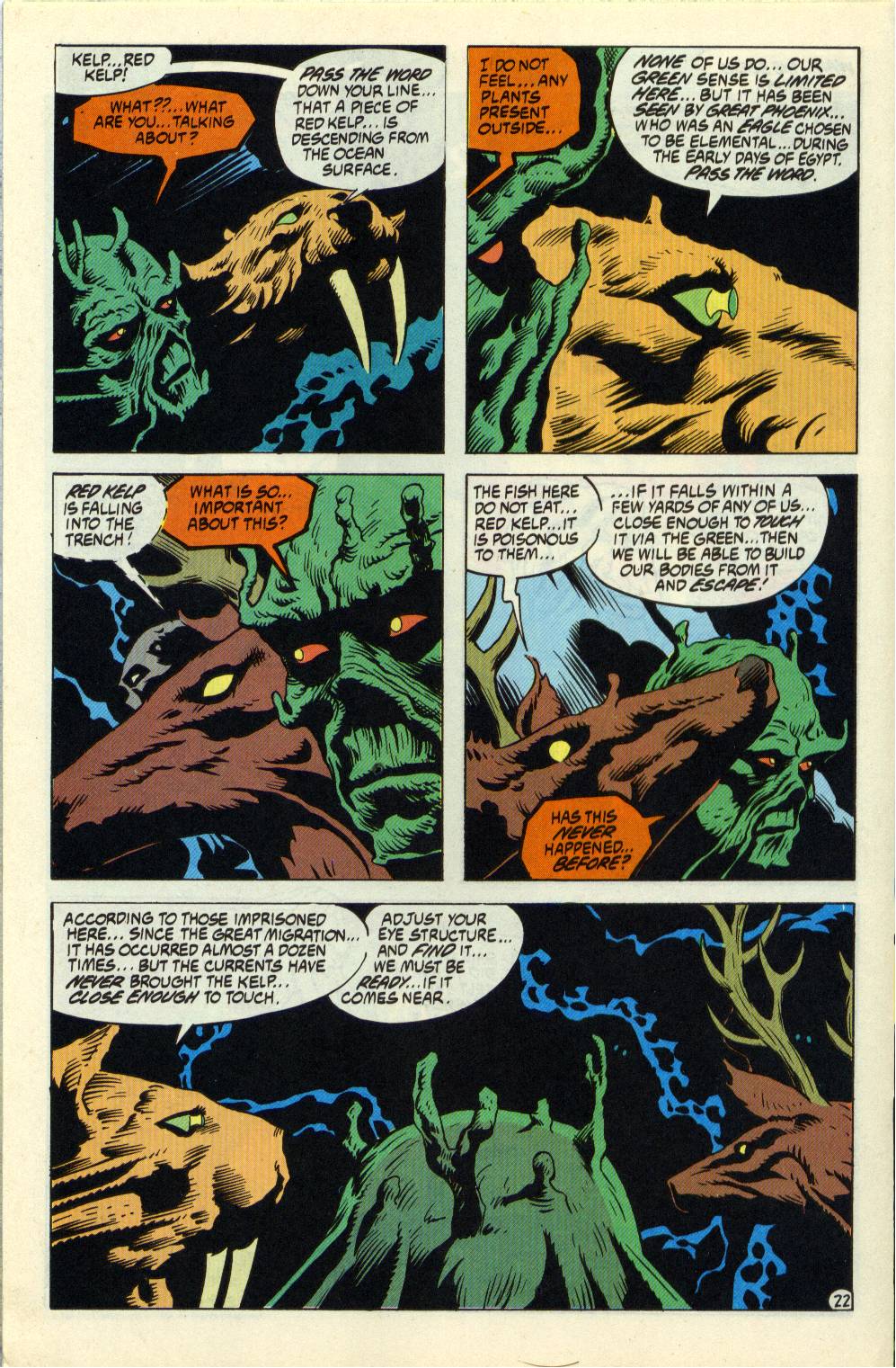 Read online Swamp Thing (1982) comic -  Issue #107 - 20