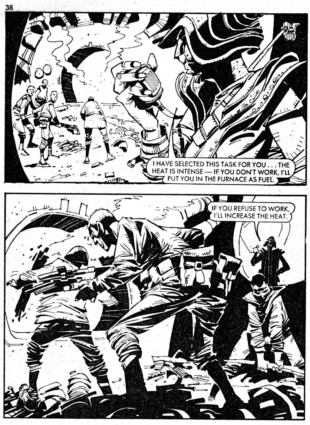 Read online Starblazer comic -  Issue #71 - 38